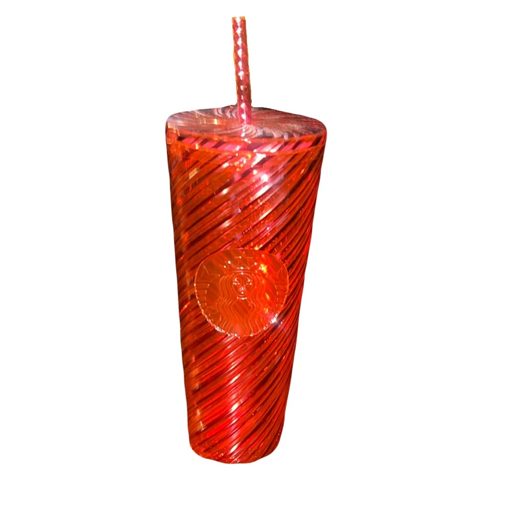 STARBUCKS Holiday 2024 Cold Cup with Straw 24oz New